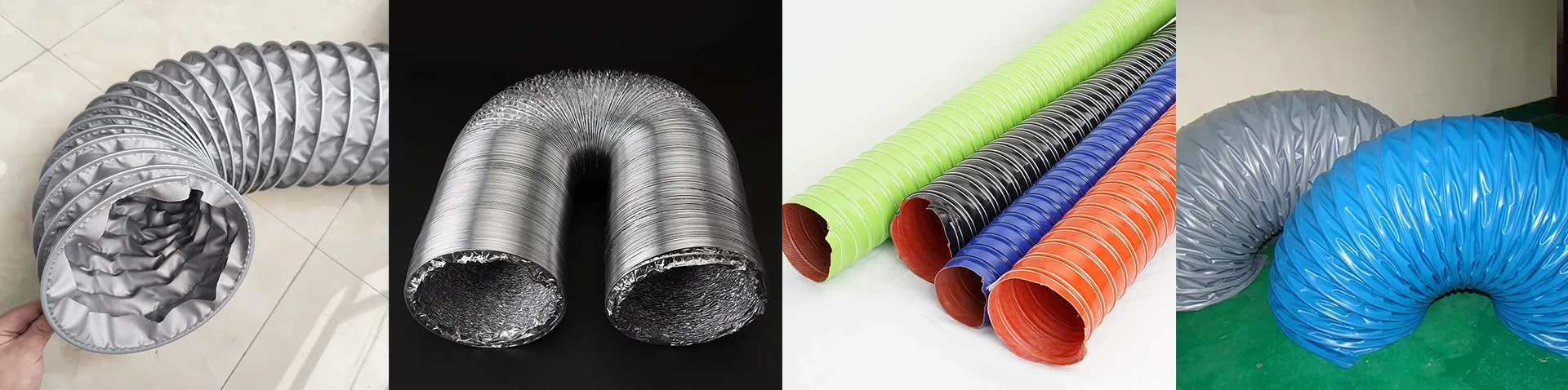 La manguera vulcanizada de alta temperatura, también conocida como manguera de silicona resistente a alta temperatura, está hecha de tela de fibra de vidrio