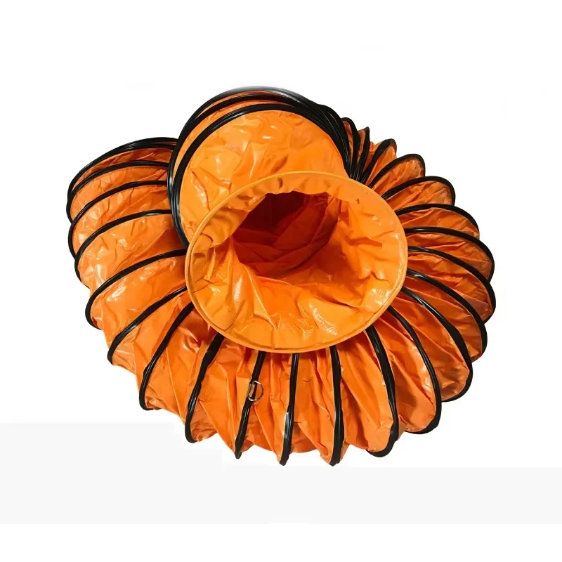 Tubo espiral de lona